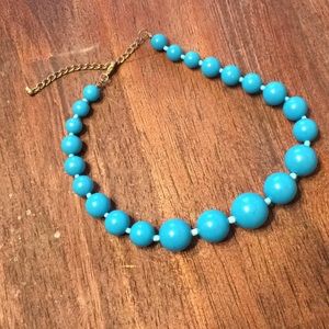 Blue necklace